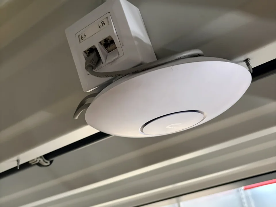 Instalace Wi‑Fi přístupového bodu